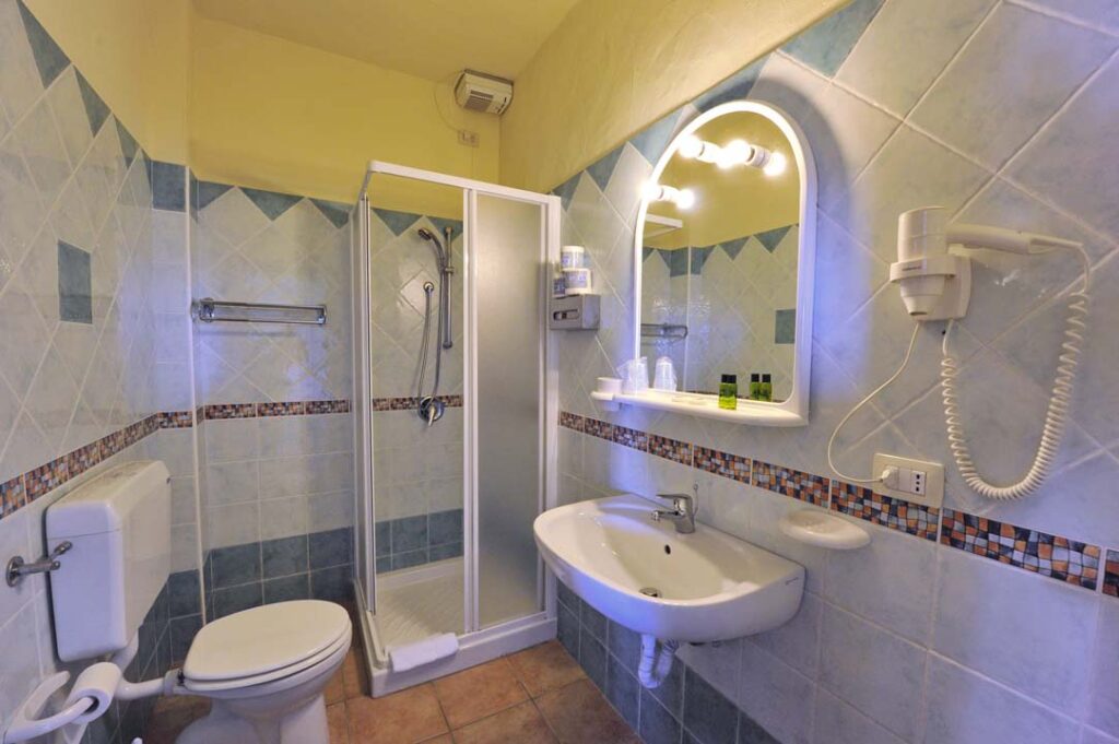 Casa de banho do quarto Mediterranea