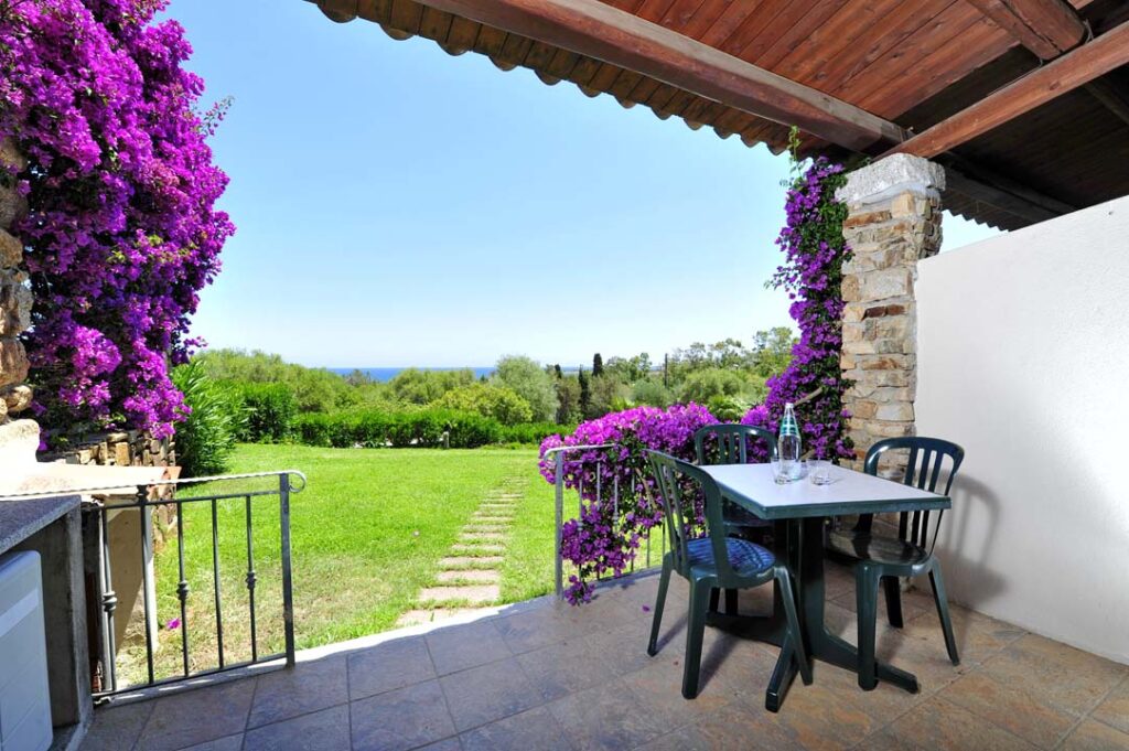 Pátio do quarto Mediterranea
