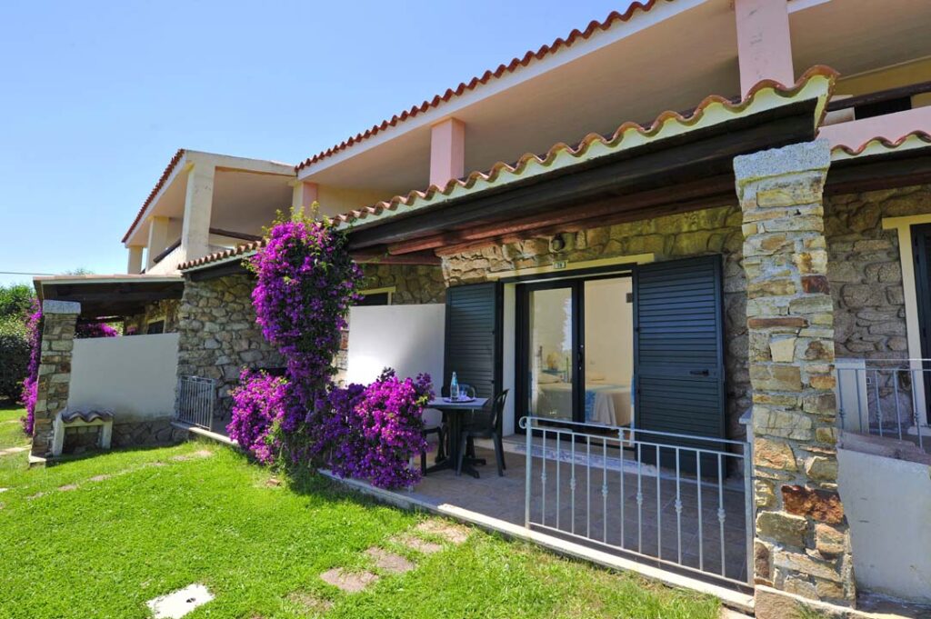 Zona exterior do quarto Mediterranea